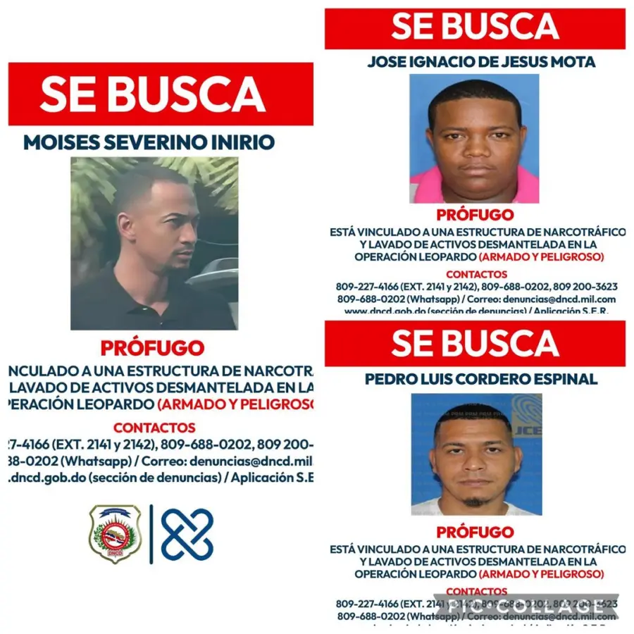 Prófugos Operación Leopardo