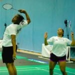 RD BADMINTON JONATAN LINAREZ Y NAIROBI JIMÉNEZ