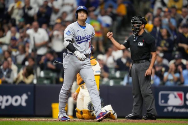 NLCS Dodgers Brewers Baseball