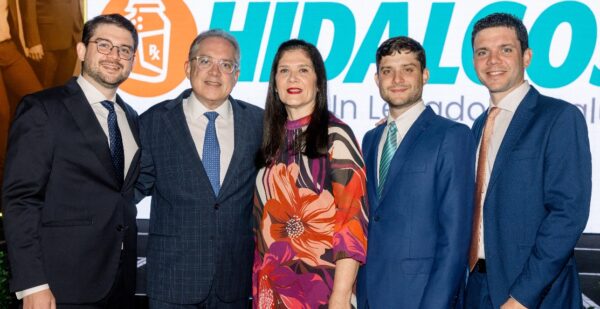 Juan Manuel Martínez, Ernesto Martínez Staffeld (Tico), Amelia Pizano de Martínez, Eduardo Martínez P. y Ernesto Martínez P.