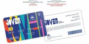 Tarjeta Supérate Joven del Ministerio de la Juventud.