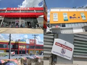 Tiendas chinas que permanecen cerradas.