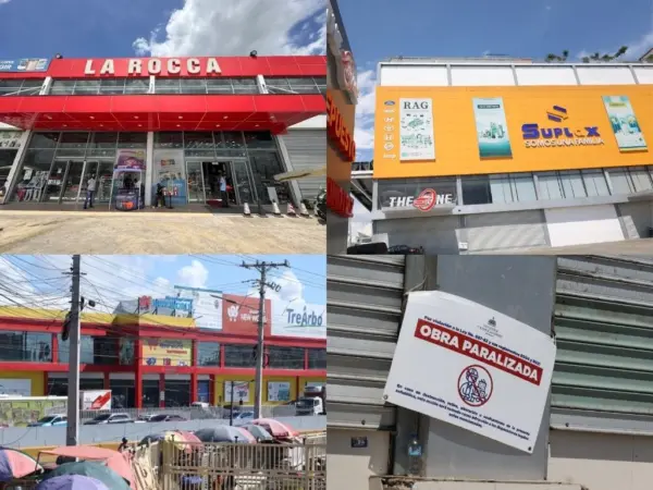 Tiendas chinas que permanecen cerradas.