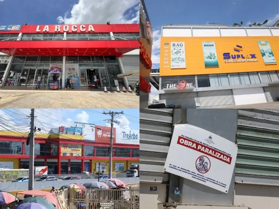Tiendas chinas que permanecen cerradas.