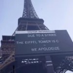 Cierran la Torre Eiffel por protestas en Francia contra la austeridad