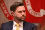 El vicepresidente de Estados Unidos, JD Vance, participa en una reunión en la Casa Blanca, este 20 de octubre de 2025.