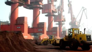 Zona de extracción minera