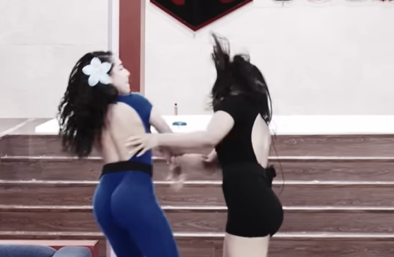 Gigi y Dianabel pelea