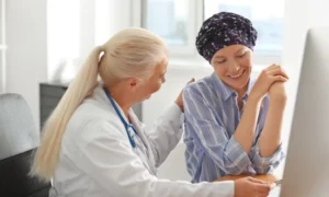 Paciente con cáncer
