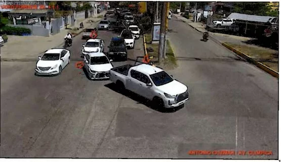 Vehiculo caso La Barranquita