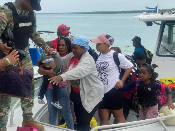 evacuán en isla saona