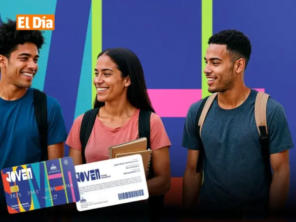 Tarjeta Supérate Joven del Ministerio de la Juventud.