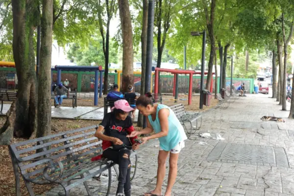 la normalidad en la capital tra Melissa