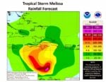 lluvias de melissa
