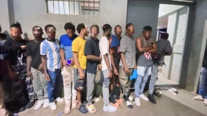 haitianos -detenidos
