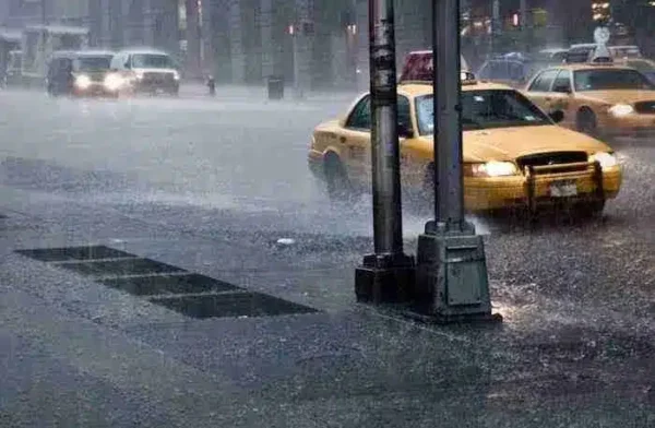 Días de sol y lluvia en NY