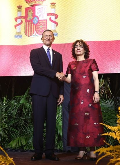 Roberto Álvarez y Lorea Arribalzaga Ceballos.
