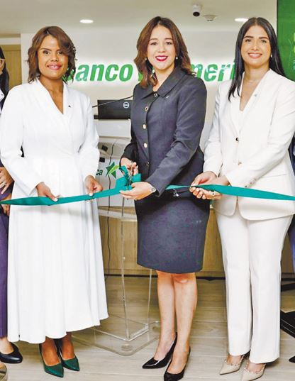 Las nuevas sucursales  están en SDE  y  el  DN.