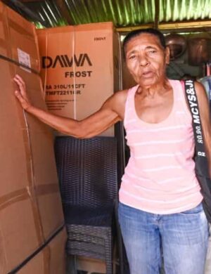 Veinte familias fueron afectadas por el tornado.