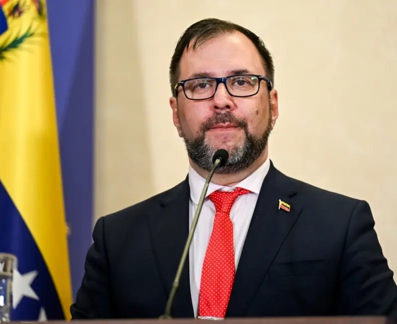 El canciller venezolano Yván Gil. Fuente externa