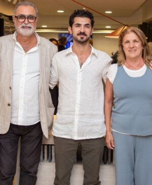 Eduardo Aguiló, Pablo Aguiló y Marta Balcázar.