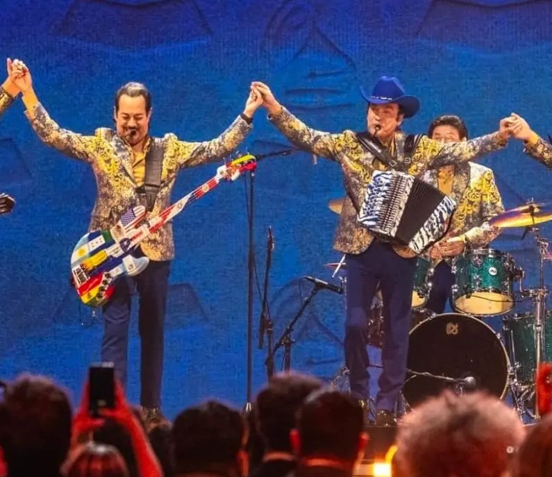 Los Tigres del Norte harán su primer show en el país.