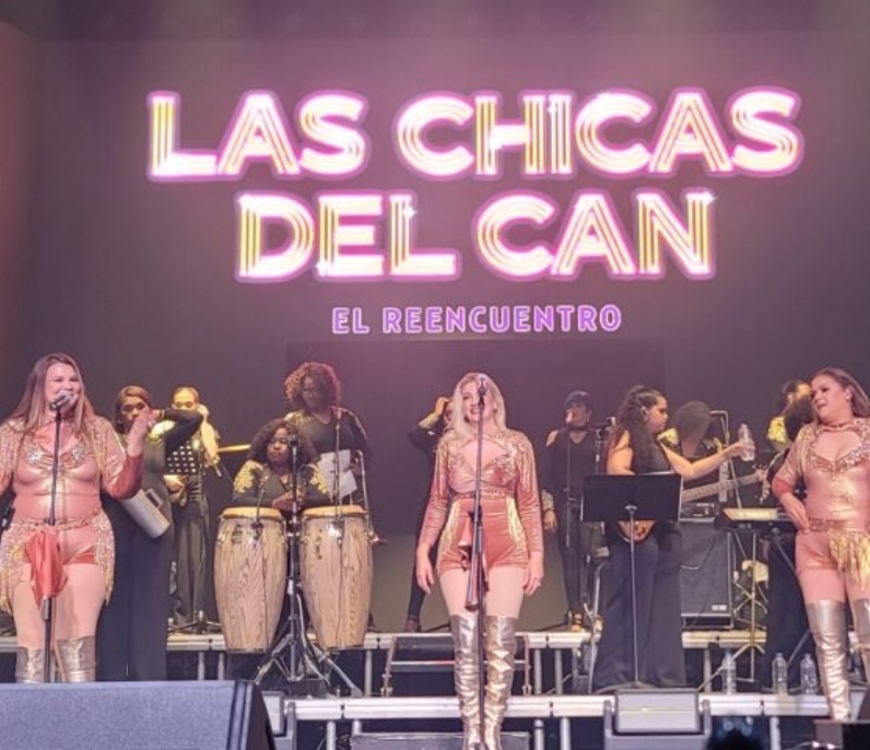 Una escena del concierto de Las Chicas del Can.