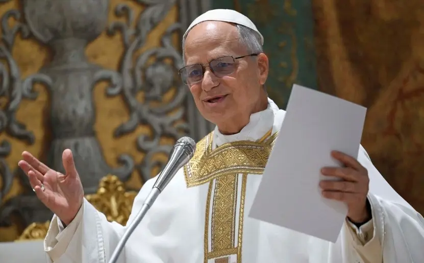 El papa León XIV celebró una catequesis a miles de personas.