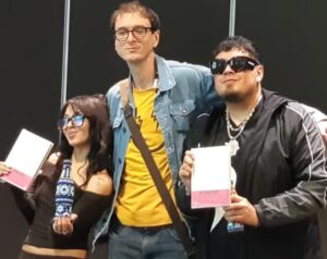 Pablito Wilson y los   cantantes Cachirula  y Loojand