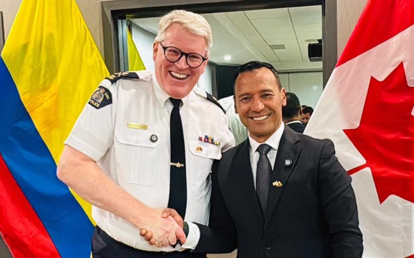 Pedro Sánchez Suárez, se reunió  con Bryan Larkin.