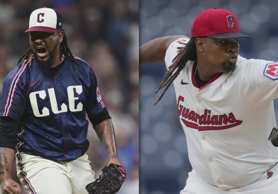 Los dominicanos Emmanuel Clase y Luis Ortiz están en medio de uno de los  mayores escándalos  de Grandes Ligas.  Ap