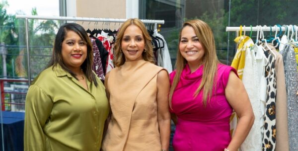 Marny Beltré, Claudine Nova y Andria Colón.