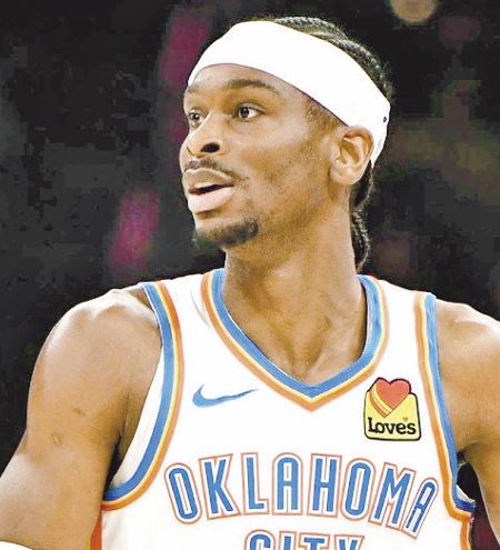 Shai Gilgeous Alexander  lideró triunfo Oklahoma.