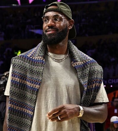 LeBron James, jugador estrella de los Ángeles Lakers.