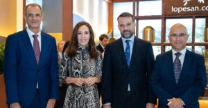 José Juan Lorenzo, Jéssica de León, José Alba y Miguel Ángel Rodríguez.