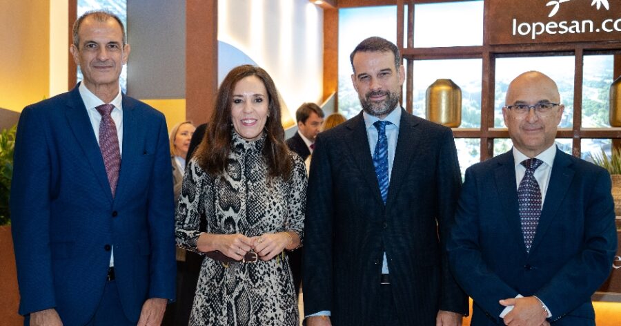 José Juan Lorenzo, Jéssica de León, José Alba y Miguel Ángel Rodríguez.