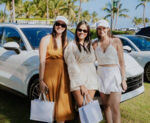 Alana Céspedes, Madelyn Lorenzo y Valentina Sabbagh.