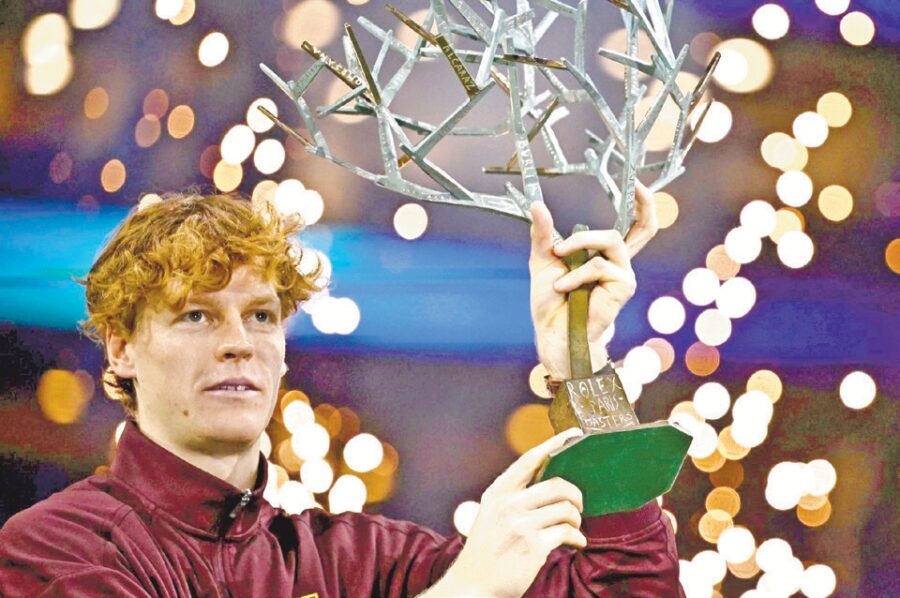 Jannik Sinner vuelve a ocupar puesto  del tenis.