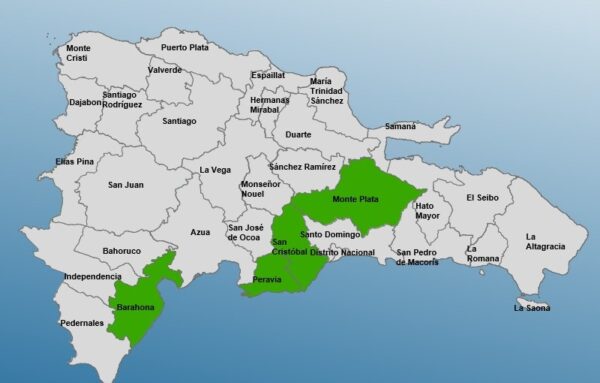 El COE mantiene a 4 provincias en alerta verde debido ala lluvias.