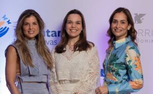 Laura Ariza, Emiliana Velutini y  Wendy Durán.