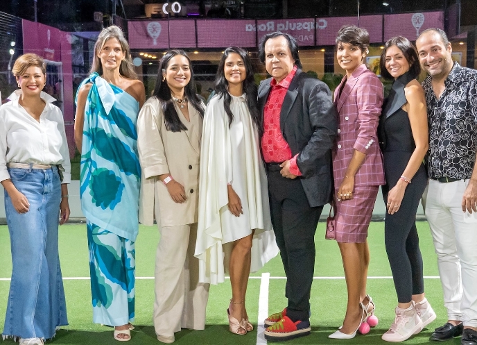 Nina Vásquez, Ana Thomen, Sinead Fachelli, Maylé Vásquez, Leonel Lirio, Ichanell Rodríguez, Paola Rojas y Luis José Betances.