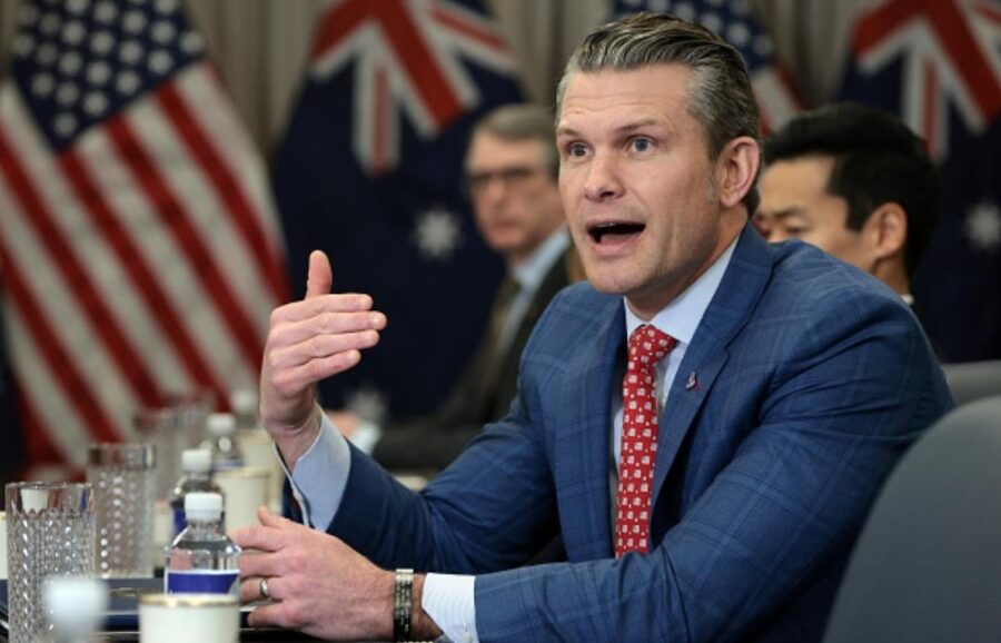 Pete Hegseth,  secretario de Defensa de los Estados Unidos.  Archivo