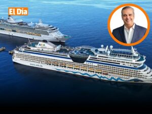 Presidente Abiander celebra llegada de cruceros a Pedernales.