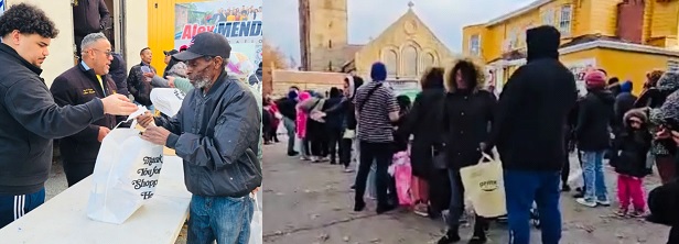 Alex Méndez y su hijo