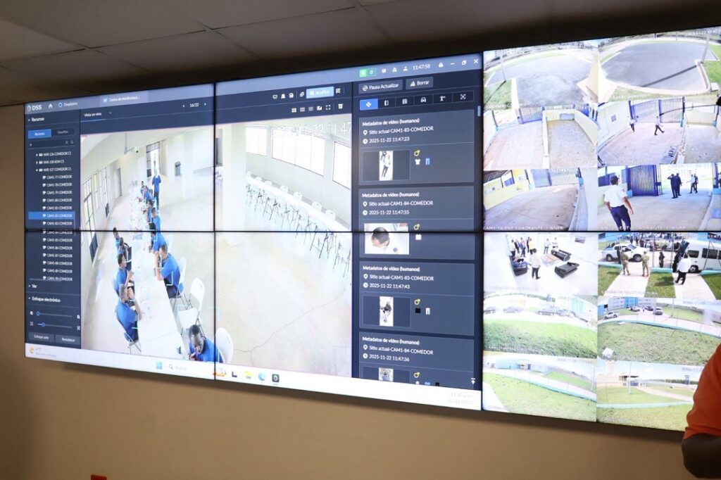 Centro de videovigilancia en Las Parras