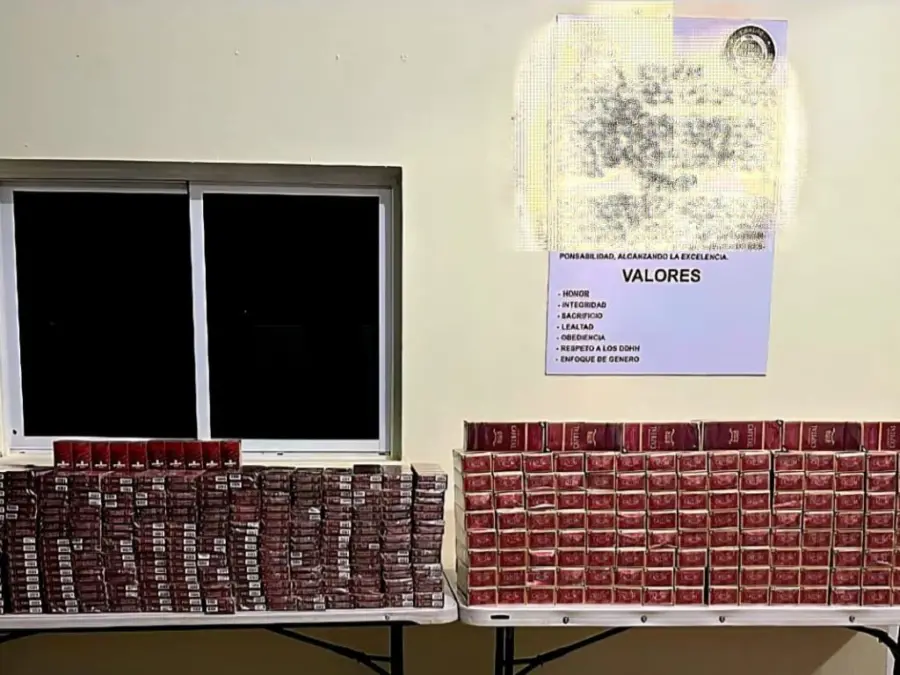 Contrabando de cigarrillos en Elías Piña.