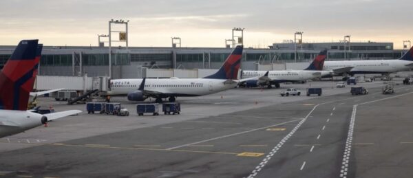 Vuelos retrasados en Estados Unidos.