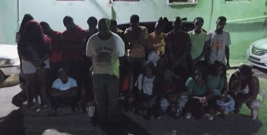 Haitianos detenidos en Santiago Rodríguez