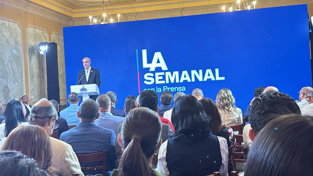 Abinader estrenará “LA Agenda Semanal”, un formato distinto a sus encuentros con la prensa