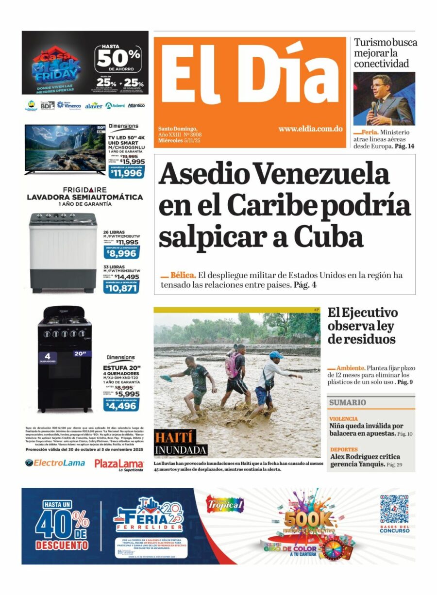 Portada impresa 05-11-2025